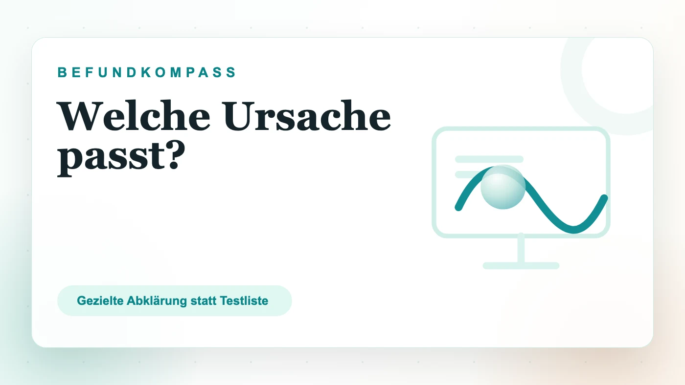 Grafik zur Einordnung von Befunden bei PCOS und Kinderwunsch